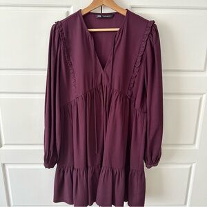 ZARA Pleated Dress (M)